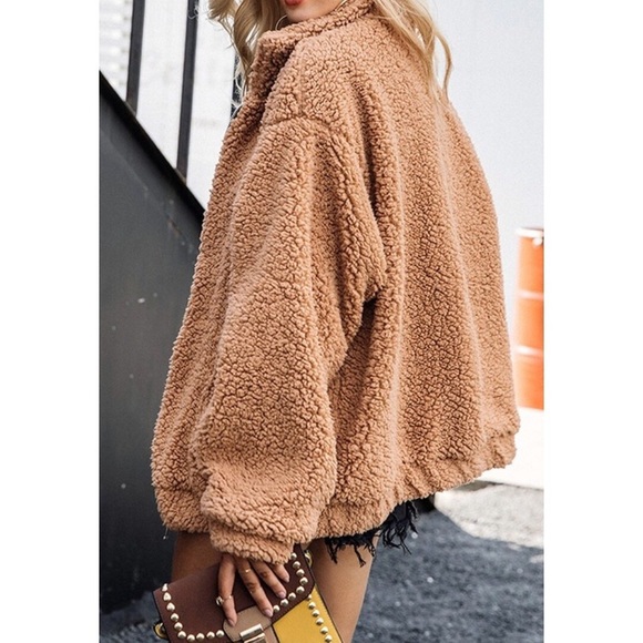 🆕LAST ONE! Dakota Zip Up Sherpa Coat - Picture 6 of 8